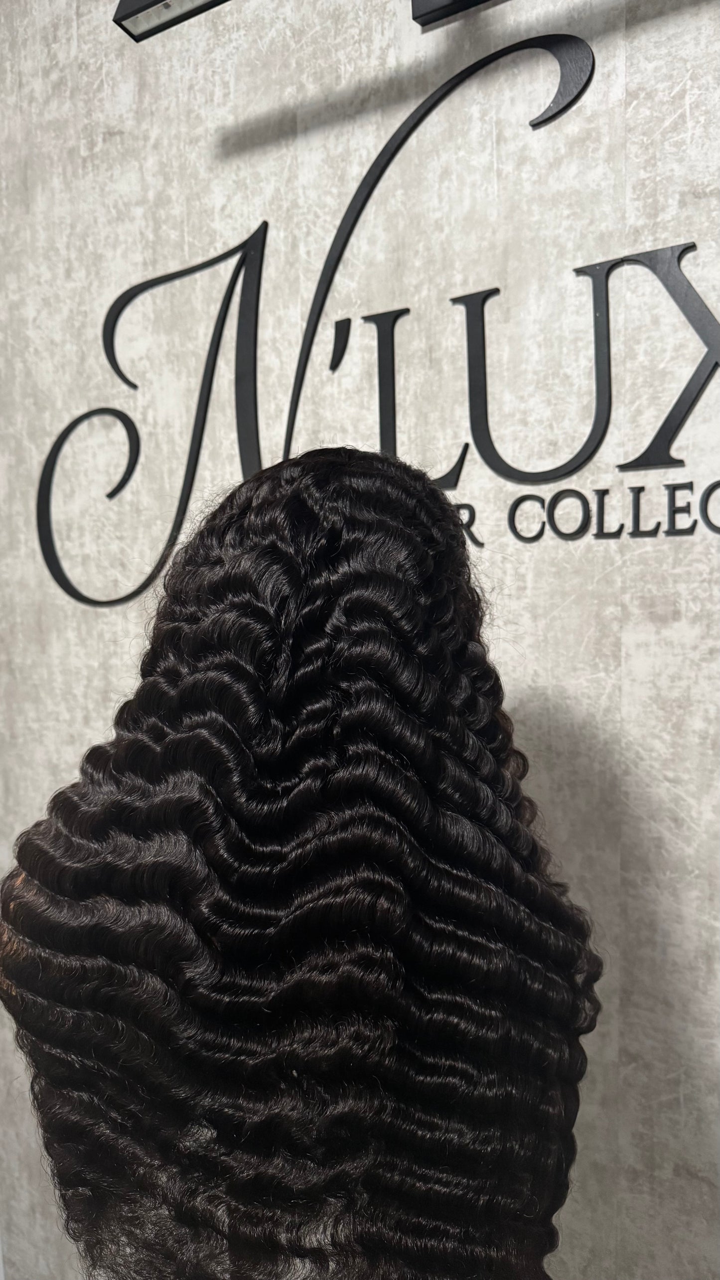 Virgin Deep Wave Wig