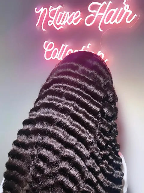 Virgin Deep Wave Wig