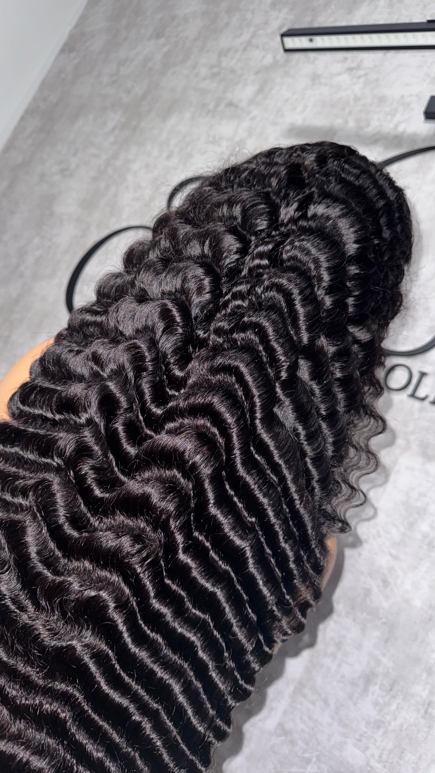 Virgin Deep Wave Wig